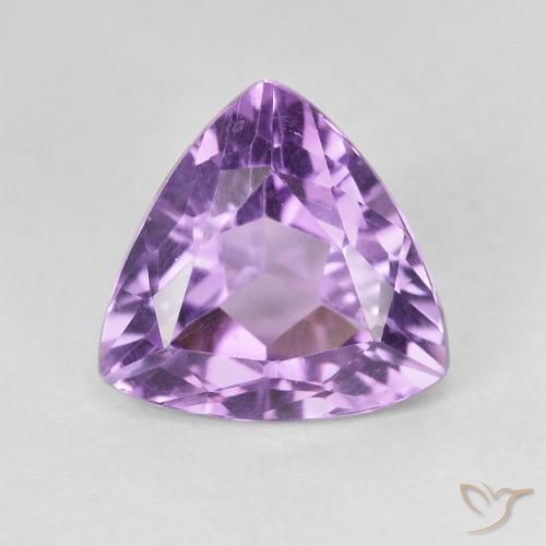 2.96ct Naturel Violet violacé Améthyste, Trillion, VVS-VS