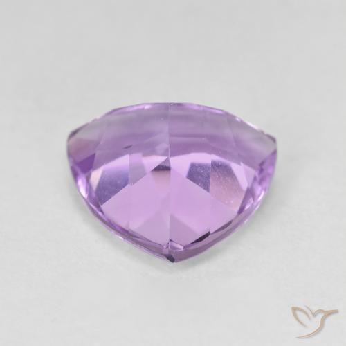 Améthyste Pourpre violacé moyen naturelle Trillion, 2.85 ct, VVS-VS