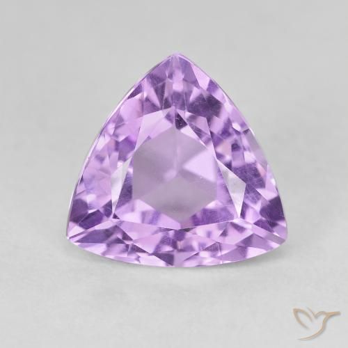 3.01ct Naturel Pourpre violacé moyen Améthyste, Trillion, VVS-VS