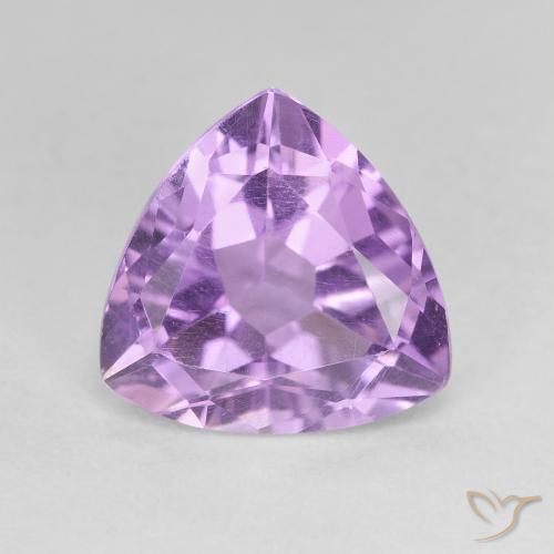 2.91ct Naturel Violet violacé Améthyste, Trillion, VVS-VS