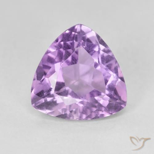 Améthyste Violet violacé naturelle Trillion, 2.99 ct, VVS-VS