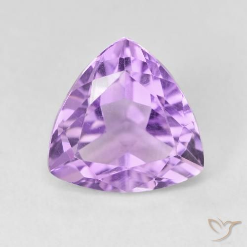 3.12ct Naturel Violet Iris Améthyste, Trillion, VVS-VS