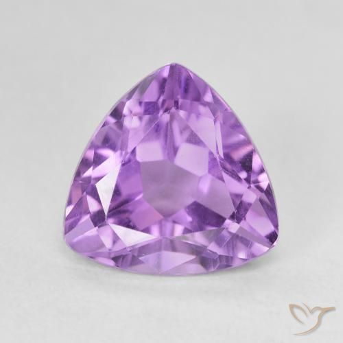 3.06ct Naturel Violet Iris Améthyste, Trillion, VVS-VS