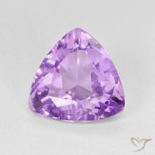 2.72ct Naturel Violet Iris Améthyste, Trillion, VVS-VS