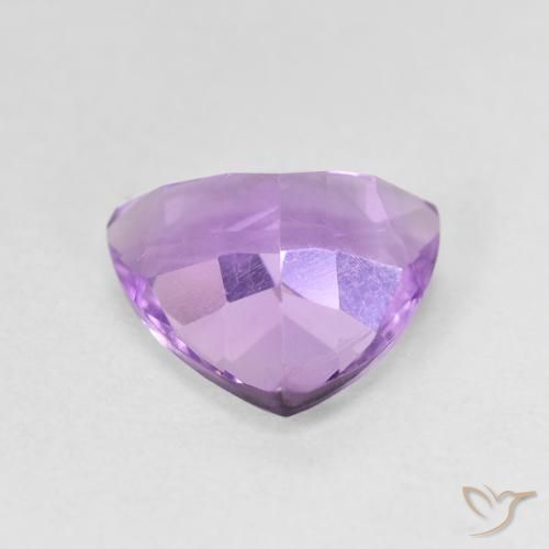 Améthyste Violet Iris naturelle Trillion, 2.72 ct, VVS-VS