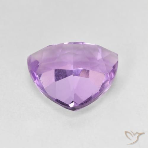 Améthyste Violet moyen naturelle Trillion, 3.00 ct, VVS-VS
