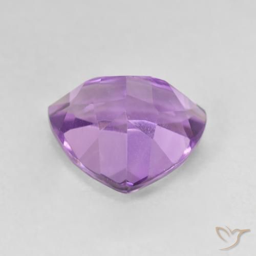 Améthyste Violet violacé naturelle Trillion, 3.08 ct, VVS-VS