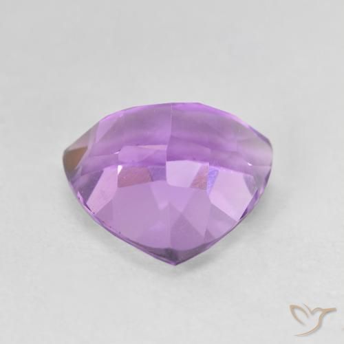 Améthyste Violet violacé naturelle Trillion, 3.13 ct, VVS-VS