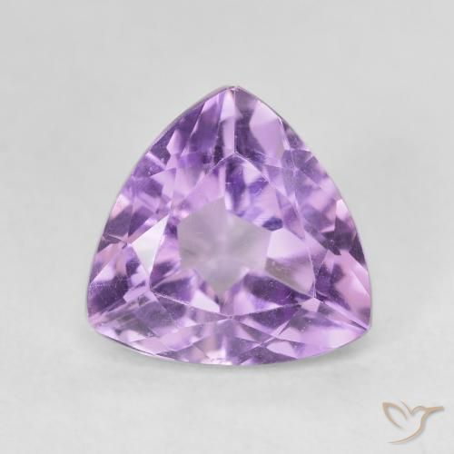 2.91ct Naturel Violet violacé Améthyste, Trillion, VVS-VS