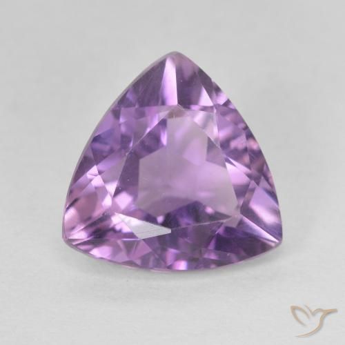 2.59ct Naturel Violet foncé Améthyste, Trillion, VVS-VS