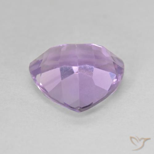 Améthyste Violet Rosâtre naturelle Trillion, 2.87 ct, VVS-VS