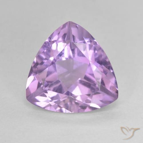 2.93ct Naturel Violet Rosâtre Améthyste, Trillion, VS