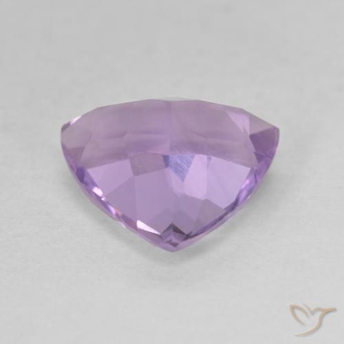 Améthyste Violet clair naturelle Trillion, 2.69 ct, VS