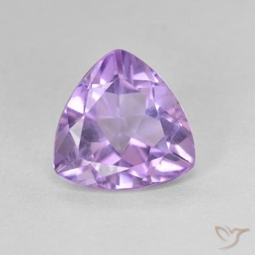 2.86ct Naturel Violet moyen Améthyste, Trillion, VS