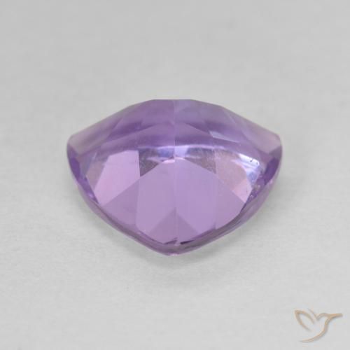 Améthyste Violet moyen naturelle Trillion, 2.86 ct, VS