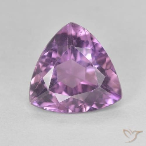 2.72ct Naturel Violet foncé Améthyste, Trillion, VS