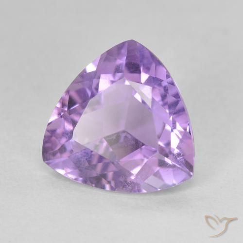 Améthyste Violet foncé naturelle Trillion, 2.81 ct, VS