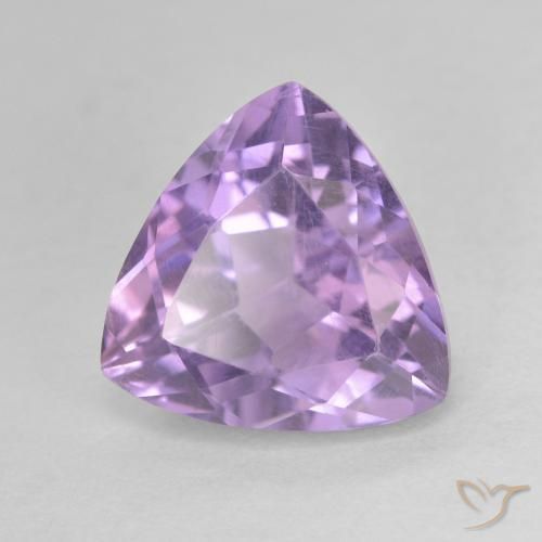 3.07ct Naturel Violet foncé Améthyste, Trillion, VS