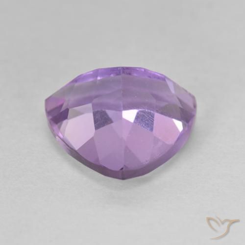 Améthyste Violet foncé naturelle Trillion, 3.07 ct, VS