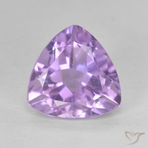 3.12ct Naturel Violet Rosâtre Améthyste, Trillion, VS