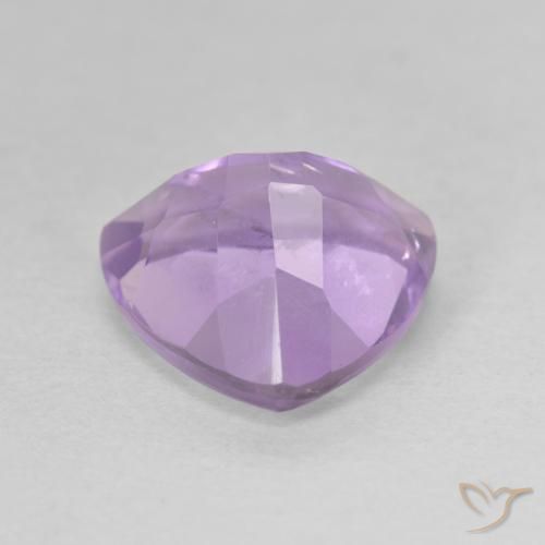Améthyste Violet Rosâtre naturelle Trillion, 3.12 ct, VS