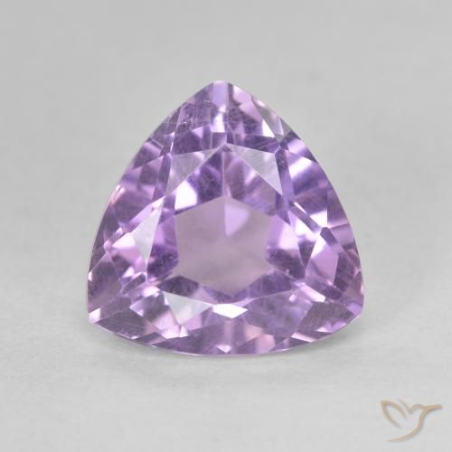 3.01ct Naturel Violet moyen Améthyste, Trillion, VS