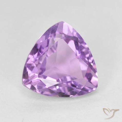 2.93ct Naturel Violet violacé Améthyste, Trillion, VVS-VS