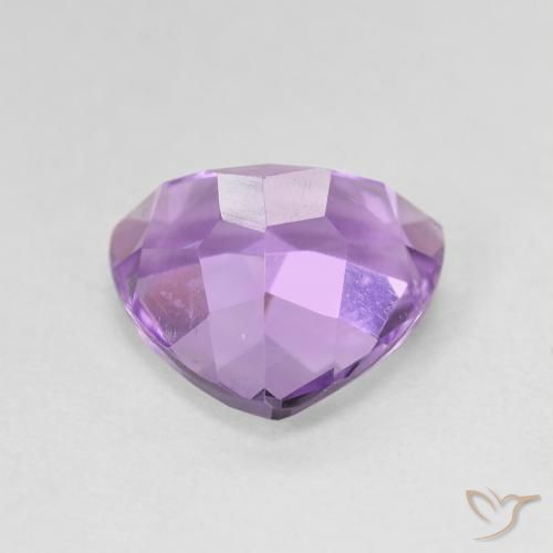 Améthyste Violet violacé naturelle Trillion, 2.93 ct, VVS-VS