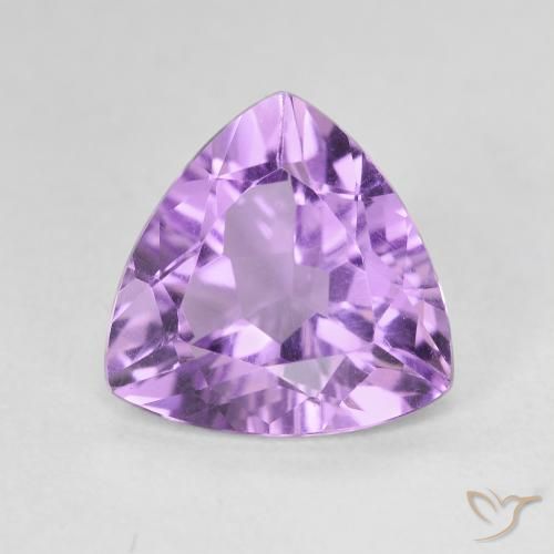 2.75ct Naturel Violet moyen Améthyste, Trillion, VVS-VS