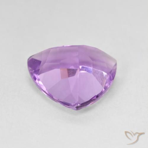 Améthyste Violet moyen naturelle Trillion, 2.75 ct, VVS-VS