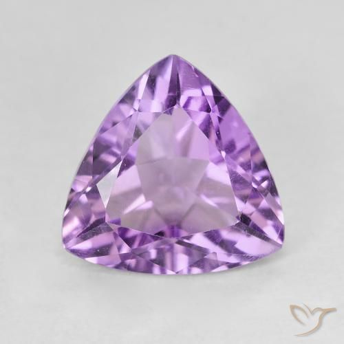 2.71ct Naturel Violet Iris Améthyste, Trillion, VVS-VS