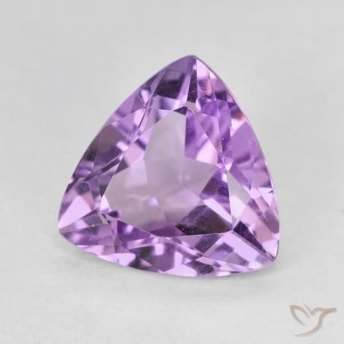 Améthyste Violet Iris naturelle Trillion, 2.71 ct, VVS-VS