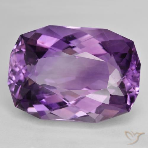 Améthyste Violet violacé naturelle Fantaisie, 52.53 ct, VVS