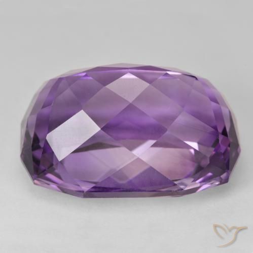 Améthyste Violet violacé naturelle Fantaisie, 52.53 ct, VVS