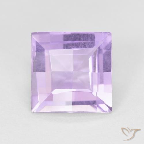 1.54ct Naturel Violet Iris Améthyste, Carré, VVS-VS