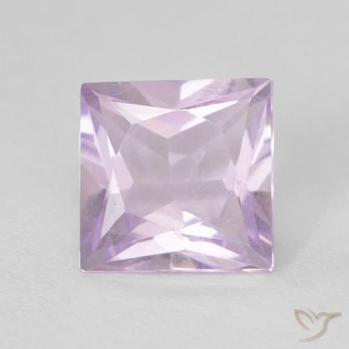 0.93ct Naturel Magenta léger Améthyste, Carré, VVS
