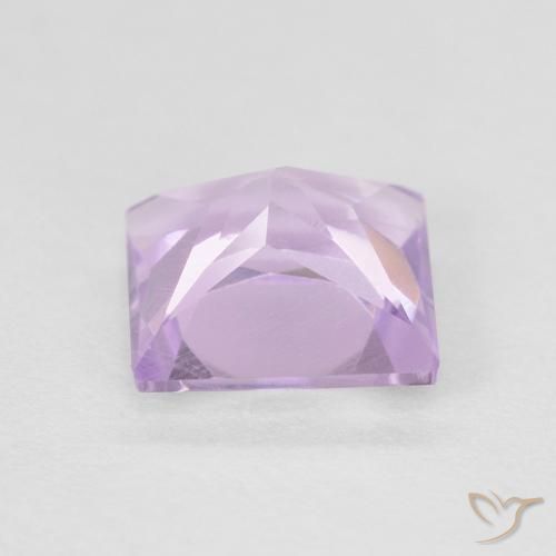 Améthyste Magenta léger naturelle Carré, 0.93 ct, VVS