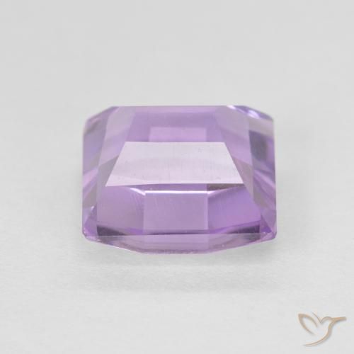 Améthyste Violet Rosâtre naturelle Carré, 2.41 ct, VVS