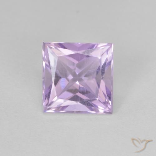 1.93ct Naturel Violet clair Améthyste, Carré, VS