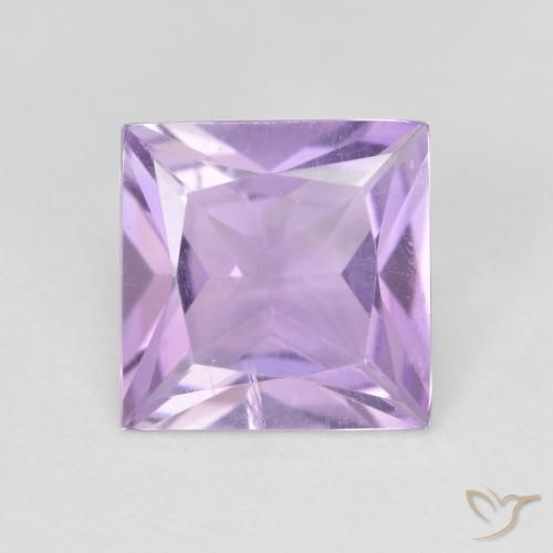 2.01ct Naturel Violet Iris Améthyste, Carré, VS