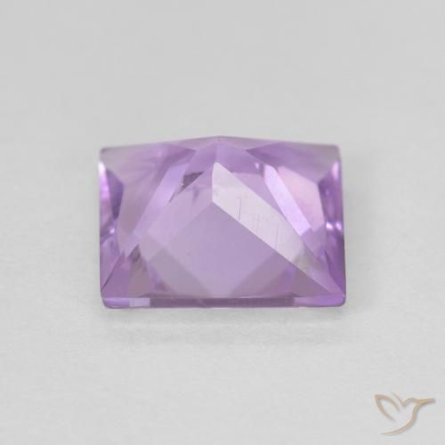 Améthyste Violet Iris naturelle Carré, 2.01 ct, VS