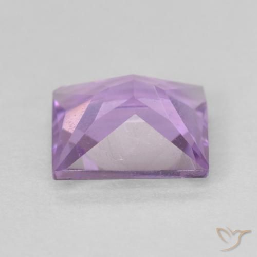 Améthyste Violet Iris naturelle Carré, 1.20 ct, VS