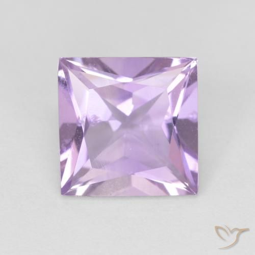 2.03ct Naturel Violet clair Améthyste, Carré, VS
