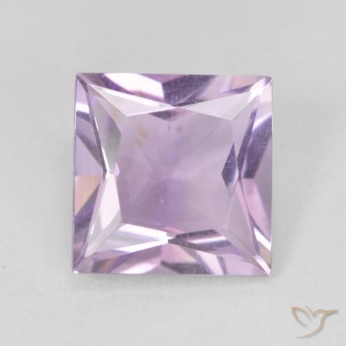 2.01ct Naturel Violet clair Améthyste, Carré, VVS-VS