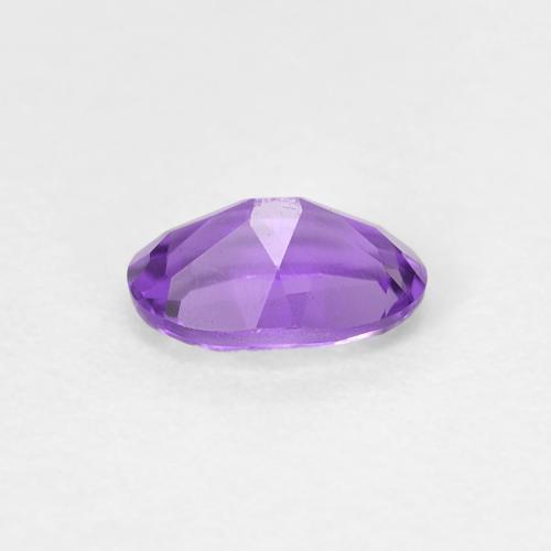 Améthyste Violet foncé naturelle Coupe ovale, 0.44 ct, VVS-VS
