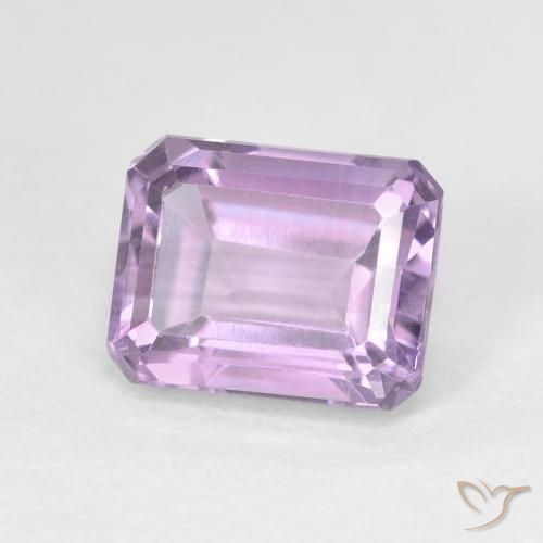 Améthyste Violet moyen naturelle Octogone / coupe Émeraude, 2.64 ct, VVS-VS