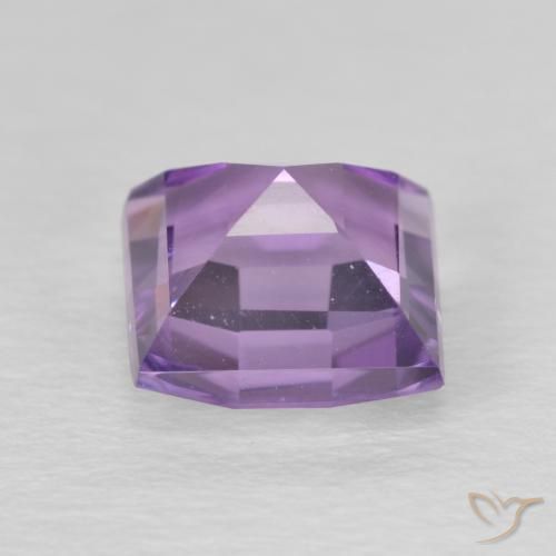 Améthyste Violet iris profond naturelle Carré, 1.73 ct, VVS-VS