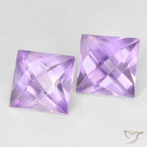 Shop natural 2.49ct Violet moyen Améthyste gems, Carré, from Brésil at GemSelect. In stock, global shipping!