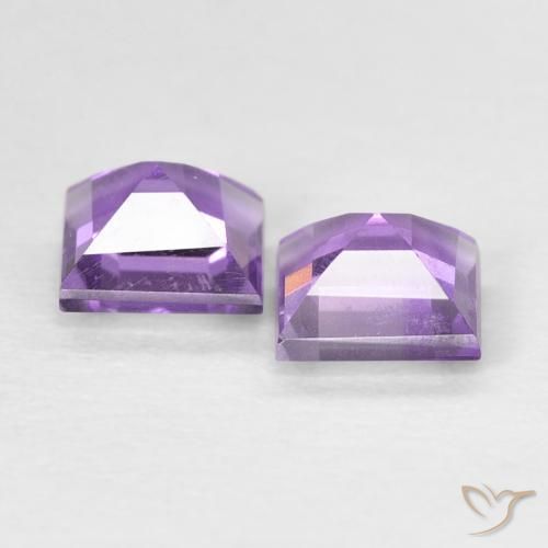 Shop natural 0.87ct Medium Dark-Violet Améthyste gems, Carré, from Brésil at GemSelect. In stock, global shipping!