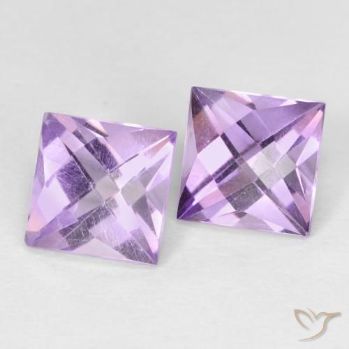 Shop natural 2.48ct Violet Rosâtre Améthyste gems, Carré, from Brésil at GemSelect. In stock, global shipping!